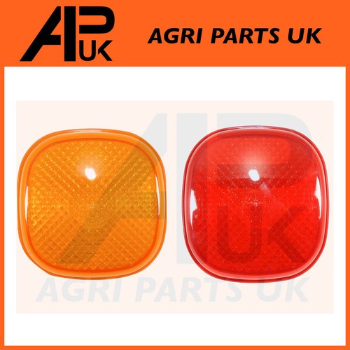Rear red amber stop indicator - rear,