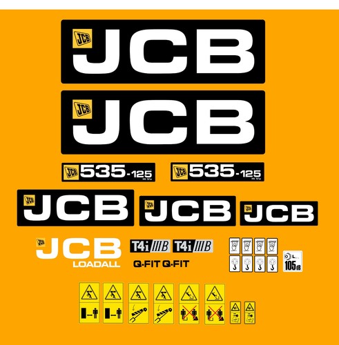 Jcb 535 125 - jcb, decal
