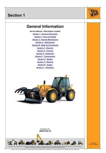 Jcb 531 533 105 - jcb, 535-95
