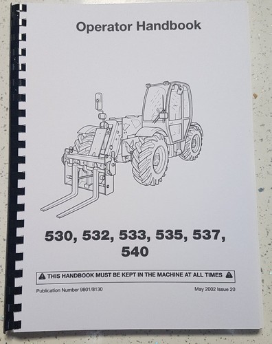 Jcb 530 532 - 530, 537